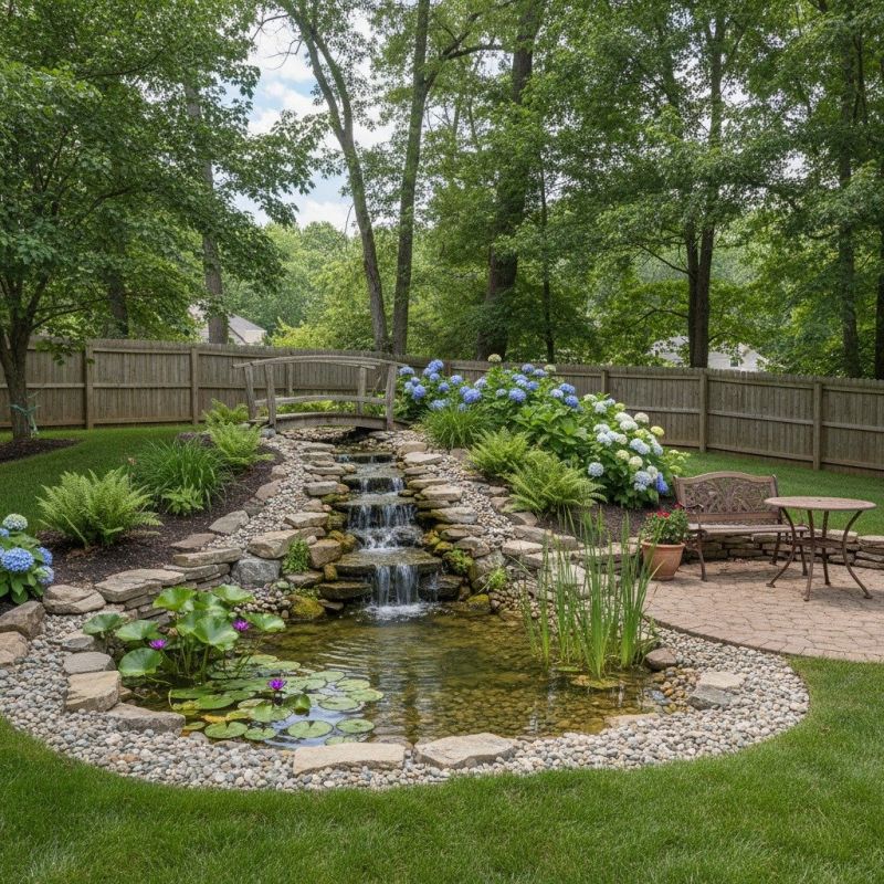 Pond Waterfall Construction in Honolulu, HI