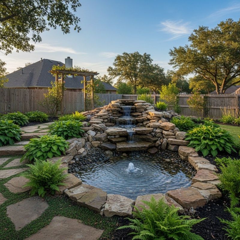 Pond Waterfall Installation in Honolulu, HI